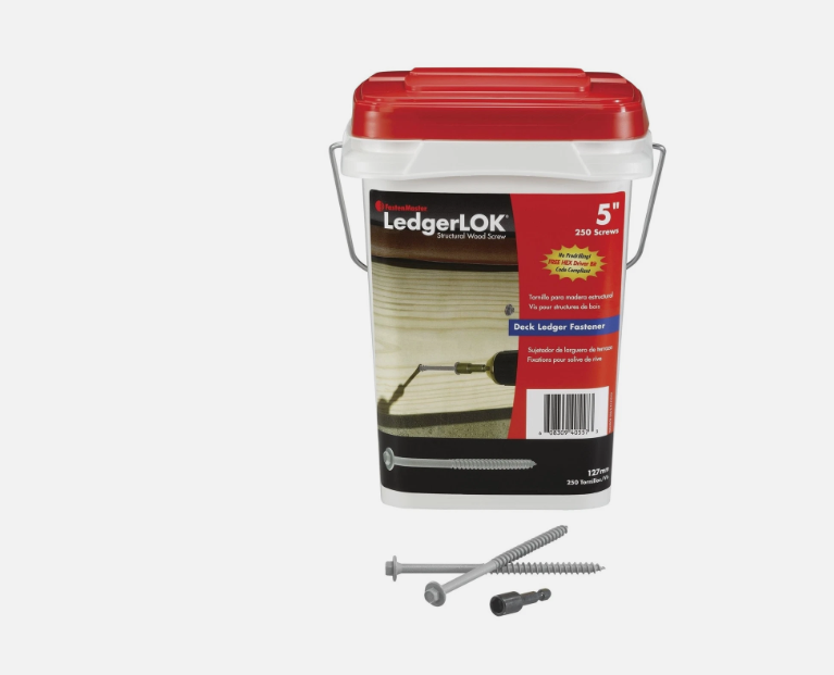 FastenMaster LedgerLOK FMLL005B-250 – Vít Gỗ 5 Inch, 250 Chiếc FastenMaster LedgerLOK FMLL005B-250