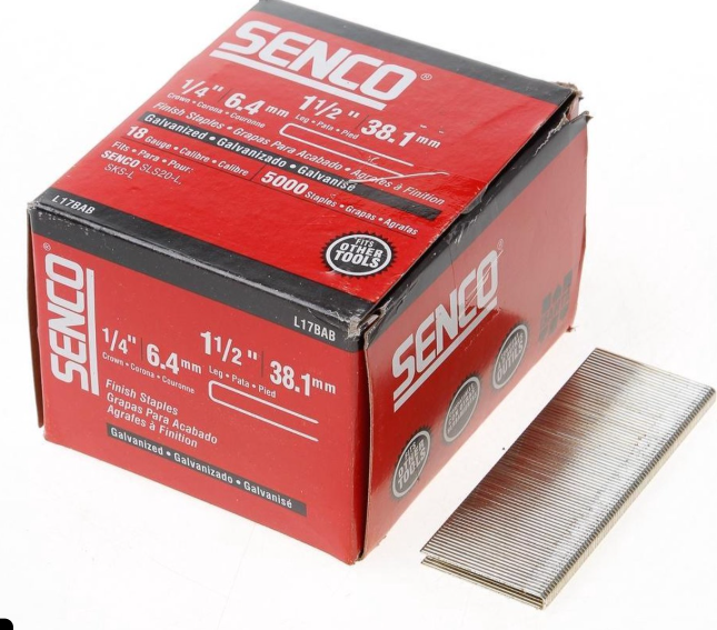 Ghim bấm SENCO L17BAB Ghim bấm SENCO 18 Ga. x 1-1/2 inch Crown 1/4 inch – L17BAB