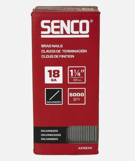 Đinh băng dạng thẳng SENCO AX15EAA Đinh băng dạng thẳng SENCO 18 Ga. x 1-1/4 inch – AX15EAA